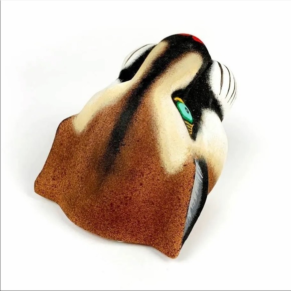 •handmade• Cougar Head - Oaxacan Alebrije Wood Carving - Picture 3 of 14